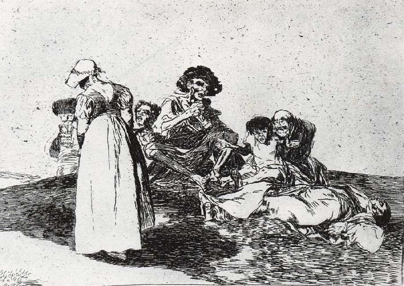 Francisco Goya Lo peor es pedir Germany oil painting art